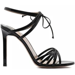 Tom Ford - Black Angelica Sandal - Tom Ford Exclusive Luxury Collection - Avvenice