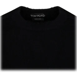 Tom Ford - Black Cashmere Sweater - Tom Ford Exclusive Luxury Collection - Avvenice