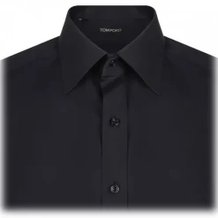 Tom Ford - Black Classic Shirt - Tom Ford Exclusive Luxury Collection - Avvenice