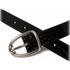 Tom Ford - Black Logo Engraved Belt - Tom Ford Exclusive Luxury Collection - Avvenice