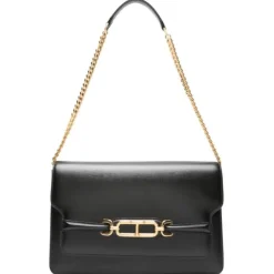 Tom Ford - Black Medium Whitney Shoulder Bag - Tom Ford Exclusive Luxury Collection - Avvenice