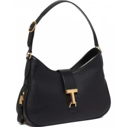 Tom Ford - Black Monarch Medium Hobo Bag - Tom Ford Exclusive Luxury Collection - Avvenice