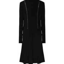 Tom Ford - Black Stretch Midi Dress - Tom Ford Exclusive Luxury Collection - Avvenice