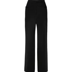 Tom Ford - Black Virgin Wool High Waisted Flared Trousers - Tom Ford Exclusive Luxury Collection - Avvenice