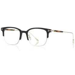 Tom Ford - Blue Block Browline Optical Glsses - Browline Optical Glsses - Black - FT5645-D - Optical Glsses - Tom Ford Eyewear - Avvenice