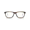 Tom Ford - Blue Block Optical Glasses - Square Optical Glasses - Dark Havana - FT5589-B - Optical Glasses - Tom Ford Eyewear - Avvenice