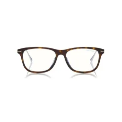 Tom Ford - Blue Block Optical Glasses - Square Optical Glasses - Dark Havana - FT5589-B - Optical Glasses - Tom Ford Eyewear - Avvenice