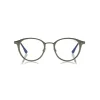 Tom Ford - Blue Block Optical Glasses - Round Metal Optical Glasses - Brown - FT5528-B - Optical Glasses - Tom Ford Eyewear - Avvenice