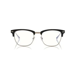 Tom Ford - Blue Block Optical Glasses - Square Optical Glasses - Black - FT5590-F-B - Optical Glasses - Tom Ford Eyewear - Avvenice