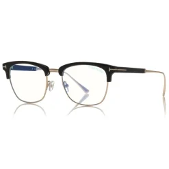 Tom Ford - Blue Block Optical Glasses - Square Optical Glasses - Black - FT5590-F-B - Optical Glasses - Tom Ford Eyewear - Avvenice