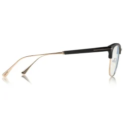 Tom Ford - Blue Block Optical Glasses - Square Optical Glasses - Black - FT5590-F-B - Optical Glasses - Tom Ford Eyewear - Avvenice
