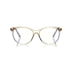 Tom Ford - Blue Block Optical Glasses - Cat-Eye Optical Glasses - Pink Ice  - FT5544-B - Optical Glasses - Tom Ford Eyewear - Avvenice
