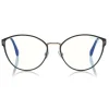 Tom Ford - Blue Block Optical Glasses - Round Metal Optical Glasses - Black - FT5573-B - Optical Glasses - Tom Ford Eyewear - Avvenice