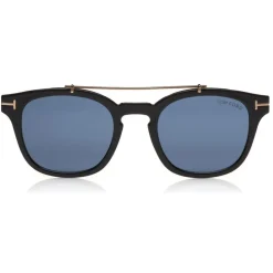 Tom Ford - Blue Block Optical Glasses - Round Acetate Optical Glasses - Black - FT5532-B - Optical Glasses - Tom Ford Eyewear - Avvenice