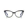 Tom Ford - Blue Block Optical Glasses - Cat-Eye Optical Glasses - Black - FT5639-B - Optical Glasses - Tom Ford Eyewear - Avvenice