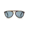 Tom Ford - Burton Sunglasses - Soft Squared Acetate Sunglasses - Havana - FT0697 - Sunglasses - Tom Ford Eyewear - Avvenice