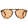Tom Ford - Burton Sunglasses - Soft Squared Acetate Sunglasses - Dark Havana - FT0697 - Sunglasses - Tom Ford Eyewear - Avvenice