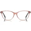 Tom Ford - Cat-Eye Optical Glasses - Cat-Eye Acetate Optical Glasses - Pink Clear - FT5421 - Optical Glasses - Tom Ford Eyewear - Avvenice