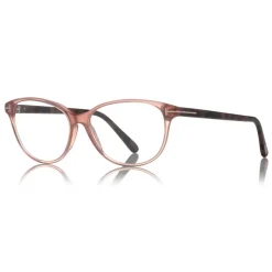 Tom Ford - Cat-Eye Optical Glasses - Cat-Eye Acetate Optical Glasses - Pink Clear - FT5421 - Optical Glasses - Tom Ford Eyewear - Avvenice