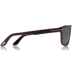 Tom Ford - Cecilio Sunglasses - Square Acetate Sunglasses - Dark Havana - FT0628 - Sunglasses - Tom Ford Eyewear - Avvenice