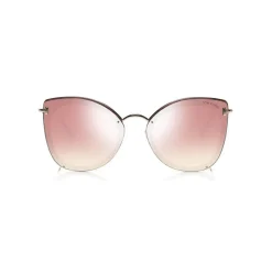 Tom Ford - Charlotte Sunglasses - Butterfly Acetate Sunglasses - Havana Pink - FT0657 - Sunglasses - Tom Ford Eyewear - Avvenice