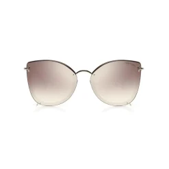 Tom Ford - Charlotte Sunglasses - Butterfly Acetate Sunglasses - Havana - FT0657 - Sunglasses - Tom Ford Eyewear - Avvenice