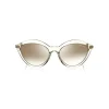Tom Ford - Chloe Sunglasses - Cat-Eye Acetate Sunglasses - Grey Peach - FT0663 - Sunglasses - Tom Ford Eyewear - Avvenice