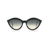 Tom Ford - Chloe Sunglasses - Cat-Eye Acetate Sunglasses - Black - FT0663 - Sunglasses - Tom Ford Eyewear - Avvenice