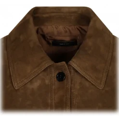 Tom Ford - Chocolate Soft Suede Safari Coat - Tom Ford Exclusive Luxury Collection - Avvenice