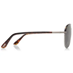 Tom Ford - Cole Aviator Sunglasses - Aviator Sunglasses - Dark Havana Grey - FT0285 - Sunglasses - Tom Ford Eyewear - Avvenice