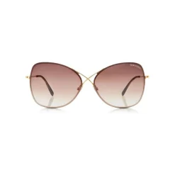 Tom Ford - Colette Butterfly Sunglasses - Butterfly Metal Sunglasses - Rose Gold - FT0250 - Sunglasses - Tom Ford Eyewear - Avvenice