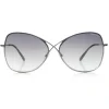 Tom Ford - Colette Butterfly Sunglasses - Butterfly Metal Sunglasses - Gunmetal - FT0250 - Sunglasses - Tom Ford Eyewear - Avvenice
