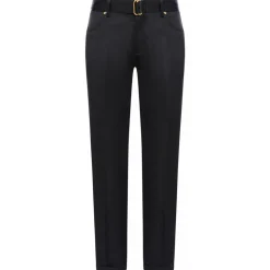 Tom Ford - Cropped Silk Satin Trousers - Tom Ford Exclusive Luxury Collection - Avvenice