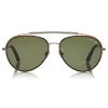 Tom Ford - Curtis Sunglasses - Pilot Shape Sunglasses - Dark Havana - FT0748 - Sunglasses - Tom Ford Eyewear - Avvenice