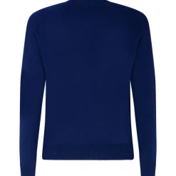 Tom Ford - Dark Blue Cashmere Crewneck Jumper - Tom Ford Exclusive Luxury Collection - Avvenice