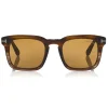Tom Ford - Dax Sunglasses - Square Acetate Sunglasses - Olive - FT0751 - Sunglasses - Tom Ford Eyewear - Avvenice