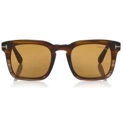 Tom Ford - Dax Sunglasses - Square Acetate Sunglasses - Olive - FT0751 - Sunglasses - Tom Ford Eyewear - Avvenice