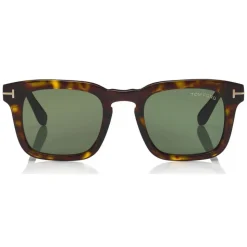 Tom Ford - Dax Sunglasses - Square Acetate Sunglasses - Dark Havana - FT0751 - Sunglasses - Tom Ford Eyewear - Avvenice