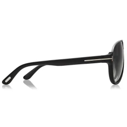 Tom Ford - Dimitry Sunglasses - Vintage Aviator Sunglasses - Matte Black  - FT0334 - Sunglasses - Tom Ford Eyewear - Avvenice