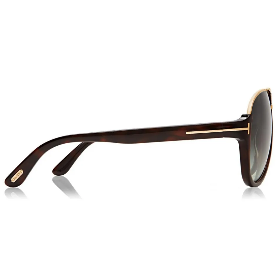 Tom Ford - Dimitry Sunglasses - Vintage Aviator Sunglasses - Dark Havana - FT0334 - Sunglasses - Tom Ford Eyewear - Avvenice