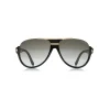 Tom Ford - Dimitry Sunglasses - Vintage Aviator Sunglasses - Shiny Black   - FT0334 - Sunglasses - Tom Ford Eyewear - Avvenice