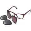 Tom Ford - Double Clip On Optical Glasses - Butterfly Optical Glasses - Red - FT5641-B - Optical Glasses - Tom Ford Eyewear - Avvenice