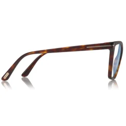 Tom Ford - Double Clip On Optical Glasses - Butterfly Optical Glasses - Havana - FT5641-B - Optical Glasses - Tom Ford Eyewear - Avvenice