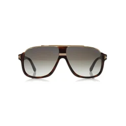 Tom Ford - Elliot Square Sunglasses - Square Sunglasses - Dark Havana - FT0335 - Sunglasses - Tom Ford Eyewear - Avvenice
