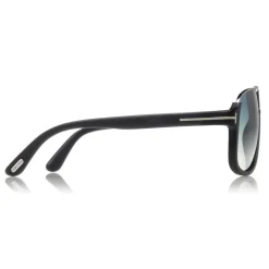 Tom Ford - Elliot Square Sunglasses - Square Sunglasses - Matte Black - FT0335 - Sunglasses - Tom Ford Eyewear - Avvenice