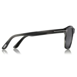 Tom Ford - Eric Sunglasses - Squared Acetate Sunglasses - Gray - FT0595 - Sunglasses - Tom Ford Eyewear - Avvenice