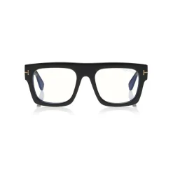 Tom Ford - Fausto Optical Glasses - Square Acetate Glasses - Black - FT5634-B - Optical Glasses - Tom Ford Eyewear - Avvenice