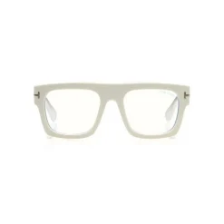 Tom Ford - Fausto Optical Glasses - Acetate Glasses - Palladium - FT5634-B - Optical Glasses - Tom Ford Eyewear - Avvenice