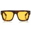 Tom Ford - Fausto Sunglasses - Soft Rectangular Acetate Sunglasses - FT0711 - Havana - Tom Ford Eyewear - Avvenice