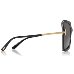 Tom Ford - Gia Sunglasses - Butterfly Acetate Sunglasses - Grey - FT0766 - Sunglasses - Tom Ford Eyewear - Avvenice